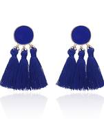 Blue earrings
