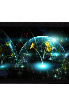 Neon Glowing Floral Satin Matt Texture UV Art Painting