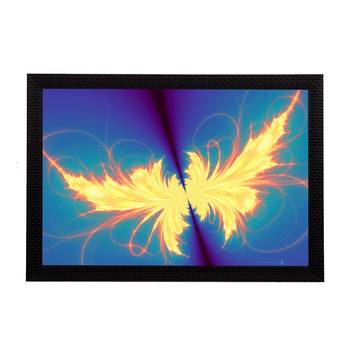 Abstract Glowing Satin Matt Texture UV Art Painting 1