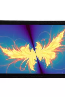 Abstract Glowing Satin Matt Texture UV Art Painting