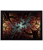 Abstract Brown Satin Matt Texture UV Art Painting