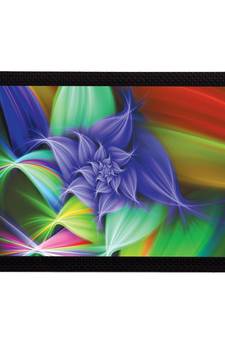 Abstract Floral Satin Matt Texture UV Art Painting