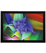 Abstract Floral Satin Matt Texture UV Art Painting