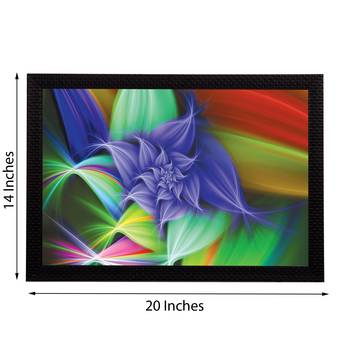 Abstract Floral Satin Matt Texture UV Art Painting 2