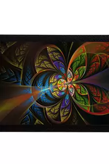 Abstract Colorful Satin Matt Texture UV Art Painting