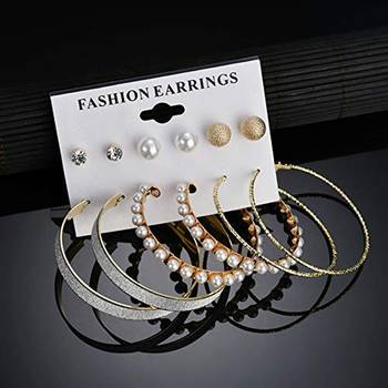 Gold earrings 2