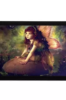 Little Angel Satin Matt Texture UV Art Painting