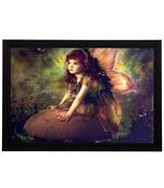 Little Angel Satin Matt Texture UV Art Painting