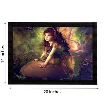 Little Angel Satin Matt Texture UV Art Painting 2