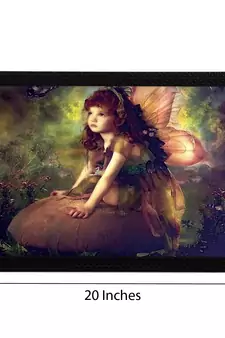 Little Angel Satin Matt Texture UV Art Painting