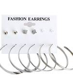 Silver earrings