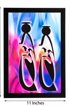Abstract Block Satin Matt Texture UV Art Painting