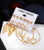 Gold earrings