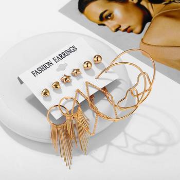 Gold earrings 2