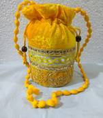 Rajasthani Traditional Gota Patti Velvet Potli