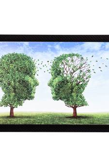 Face In A Tree Satin Matt Texture UV Art Painting