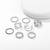 Silver rings