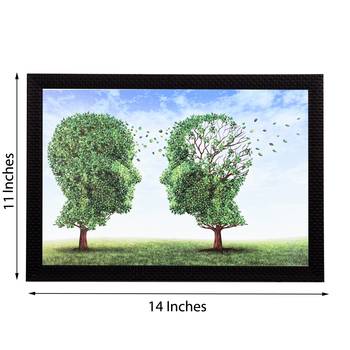 Face In A Tree Satin Matt Texture UV Art Painting 2