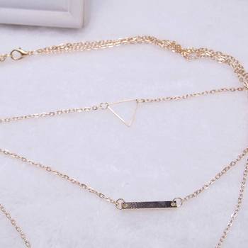 Gold necklaces 5