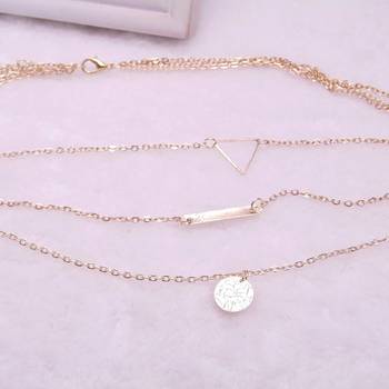 Gold necklaces 6