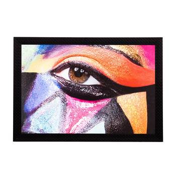 Expressive Eye Satin Matt Texture UV Art Painting 1