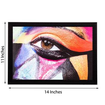Expressive Eye Satin Matt Texture UV Art Painting 2