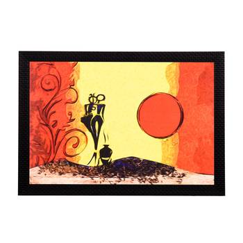 Abstract Dessert Satin Matt Texture UV Art Painting 1