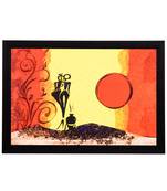 Abstract Dessert Satin Matt Texture UV Art Painting