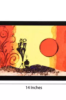 Abstract Dessert Satin Matt Texture UV Art Painting