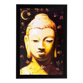 Lord Buddha Matt Textured UV Art Painting 1