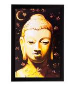 Lord Buddha Matt Textured UV Art Painting