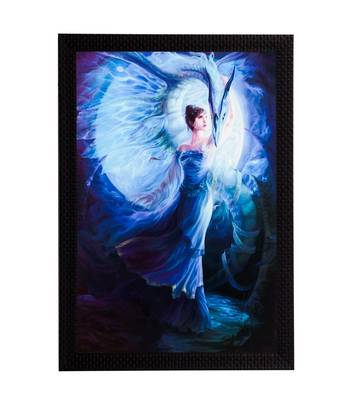 Dancing Girl Satin Matt Texture UV Art Painting 1