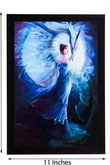 Dancing Girl Satin Matt Texture UV Art Painting