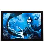 Mermaid Satin Matt Texture UV Art Painting