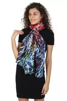 Multicolor modal Printed Scarves