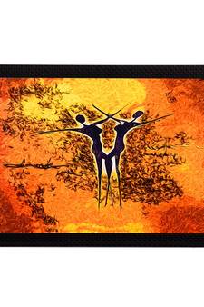 Dance Abstract Satin Matt Texture UV Art Painting