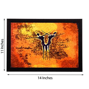 Dance Abstract Satin Matt Texture UV Art Painting 2