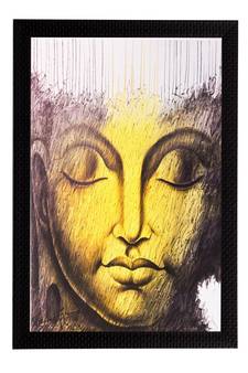 Lord Buddha Matt Textured UV Art Painting