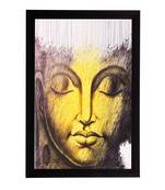 Lord Buddha Matt Textured UV Art Painting