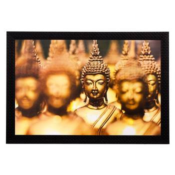 Lord Buddha Matt Textured UV Art Painting 1