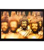 Lord Buddha Matt Textured UV Art Painting