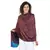 Purple & Multicolor modal Woven Design Shawl