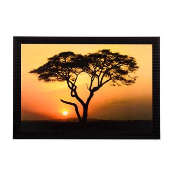 Evening View Satin Matt Texture UV Art Painting 1