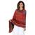 Wine & Multicolor modal Woven Design Shawl