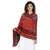 Wine & Multicolor modal Woven Design Shawl