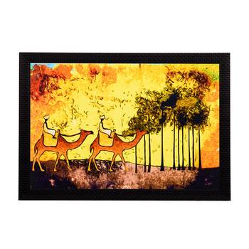 Camels Satin Matt Texture UV Art Painting 1