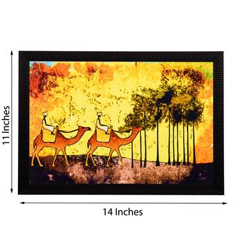 Camels Satin Matt Texture UV Art Painting 2