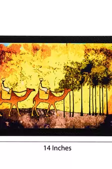 Camels Satin Matt Texture UV Art Painting