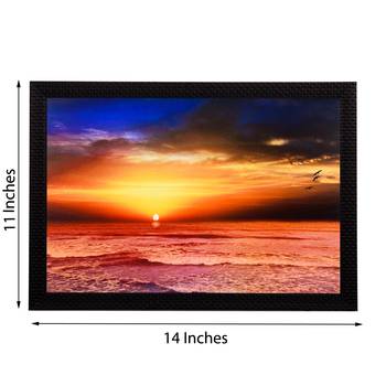 Sunset Satin Matt Texture UV Art Painting 2