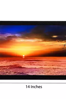 Sunset Satin Matt Texture UV Art Painting